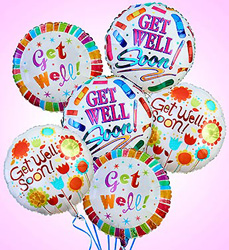 Get Well Balloons Davenport Florist - Same Day Flower Delivery - Flower Power 